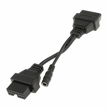 Bolwins L07C OBD zu OBD2 Adapter 12pin zu 16pin Diagnose Fehler für Mitsubishi Elektro-Kabel