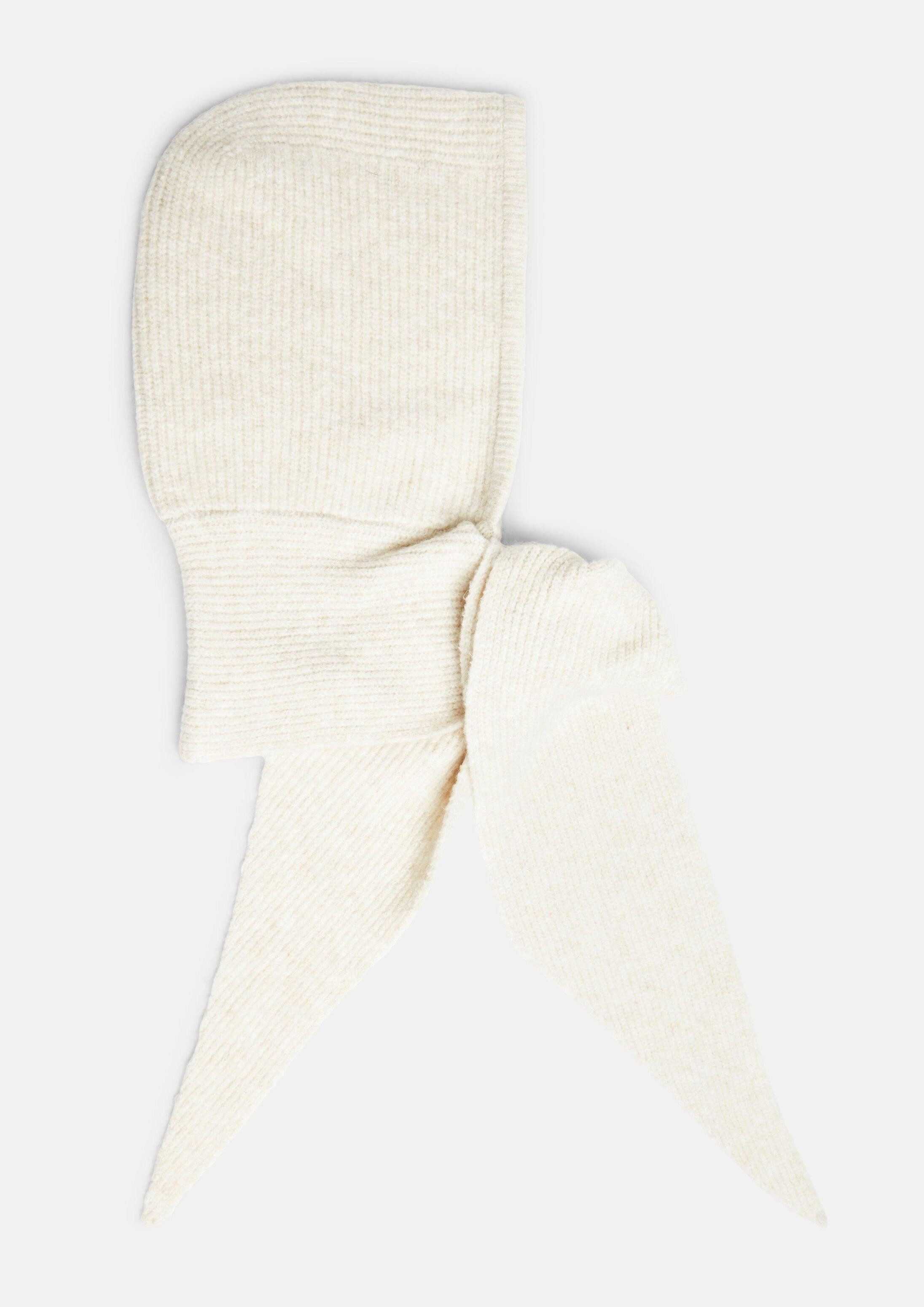 s.Oliver Strickmütze Mütze Schal mit Hoodie