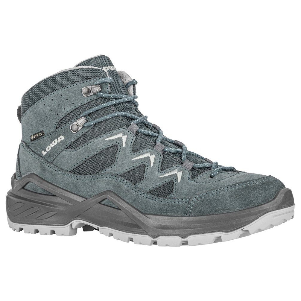 Lowa Sirkos Evo Mid GTX (wasserdicht) jeansblau/grau Damen Wanderschuh günstig online kaufen