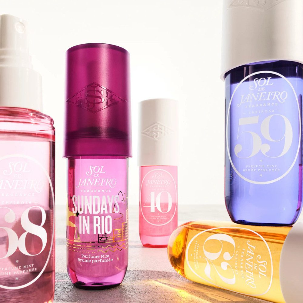 Sol de Janeiro Gesichts- und Körperspray Sundays in Rio, 1-tlg., Floral-gourmand Duft mit Vanille, Pfeffer & Amber Musk