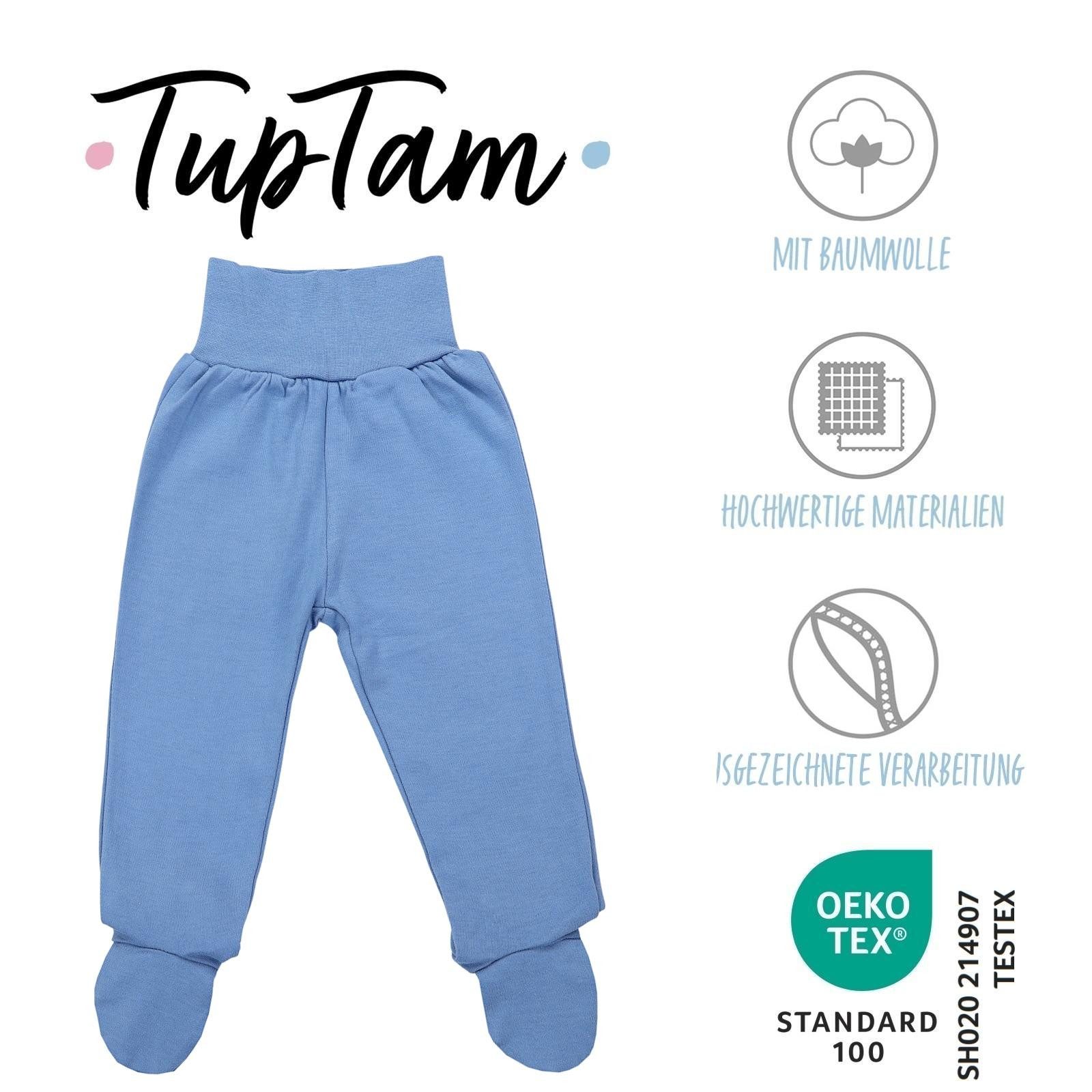 TupTam Schlupfhose TupTam Baby Unisex Hose mit Fuß 5er Pack