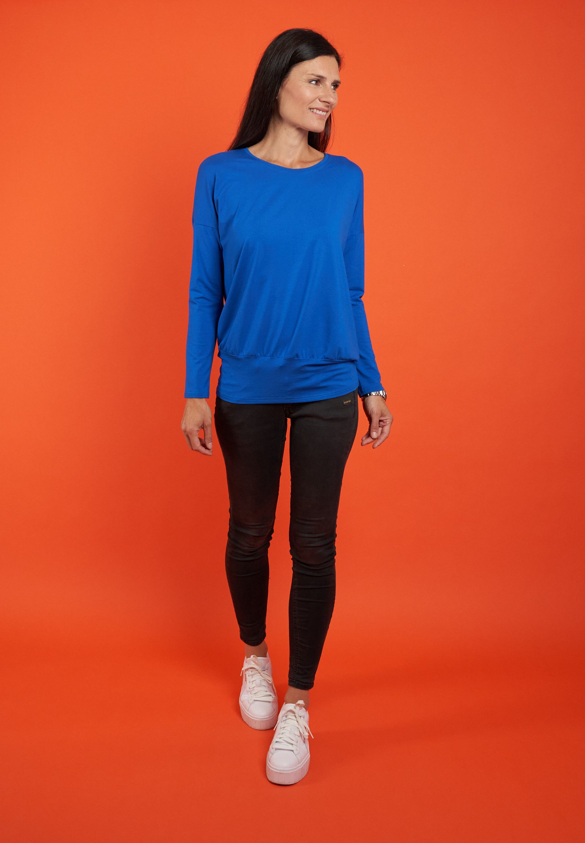 Seidel Moden Langarmshirt mit breitem, elastischen Bund - MADE IN GERMANY günstig online kaufen