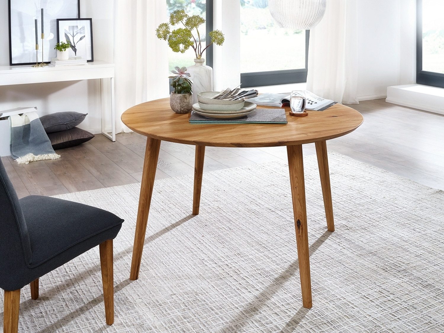 G+K Möbelvertriebs GmbH Esstisch TI-0076, Rund, günstig online kaufen