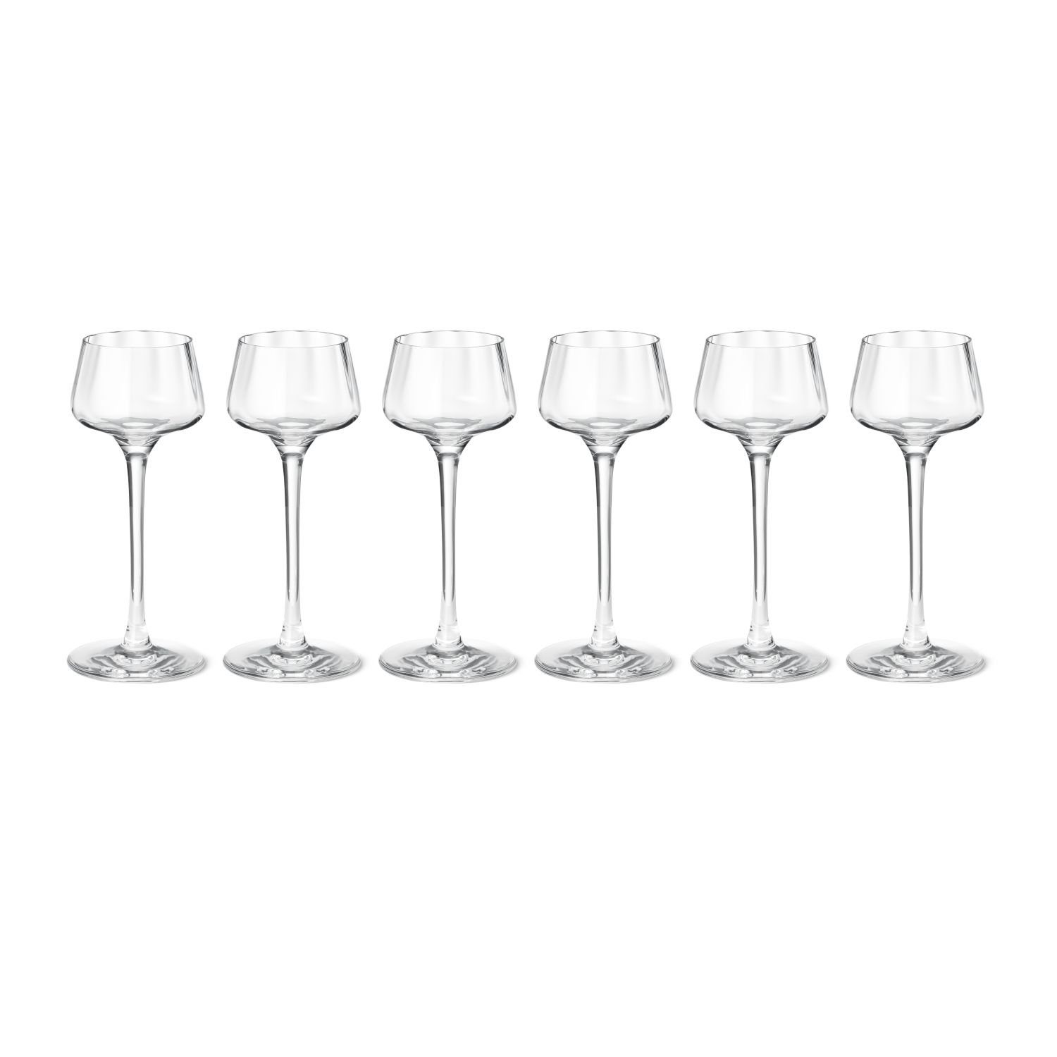 Georg Jensen Schnapsglas Bernadotte Likörglas, Kristallglas