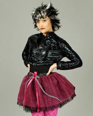 Das Kostümland Kostüm Glitzer Petticoat Tutu Rock 'Annabelle' für Damen
