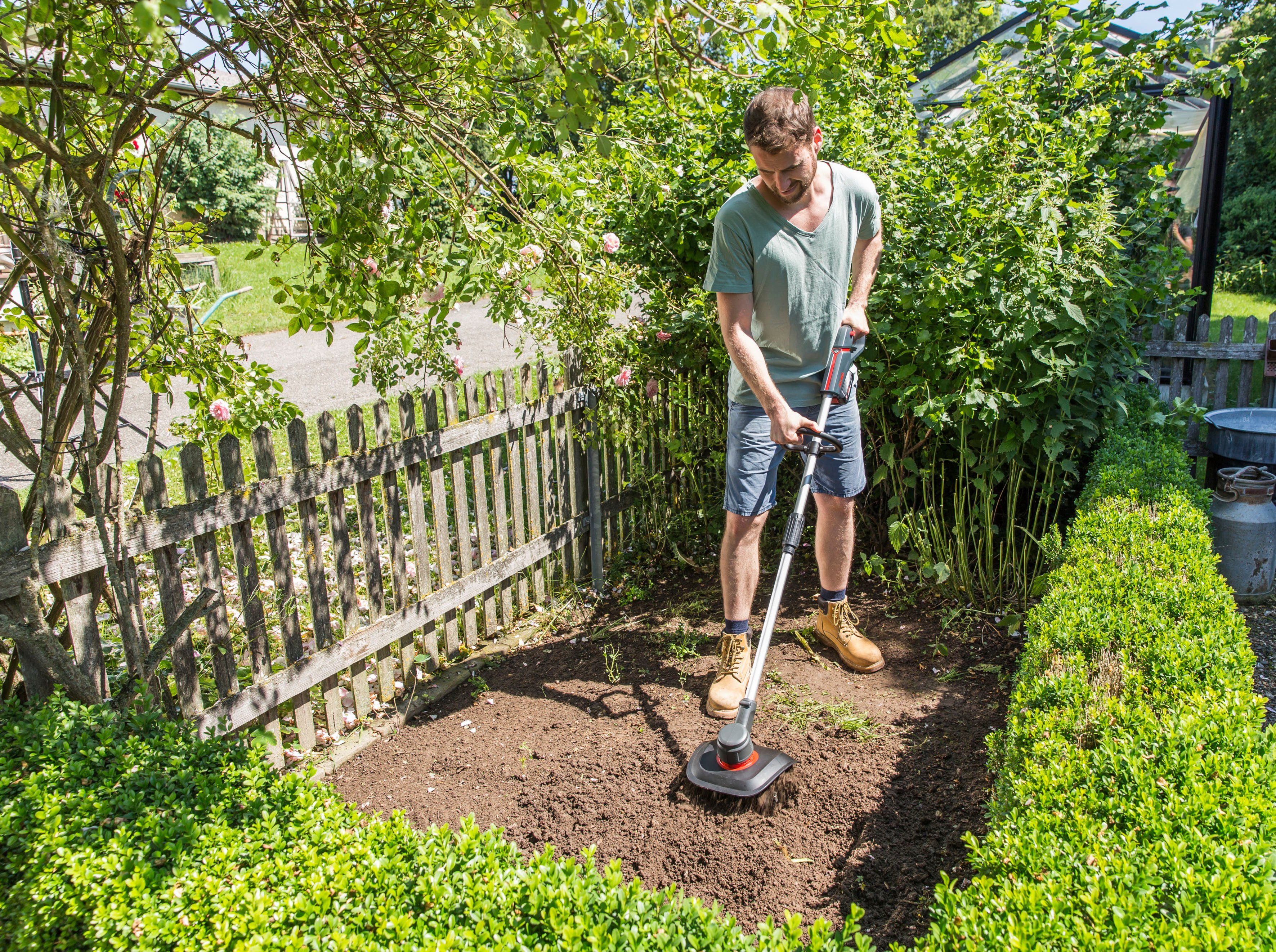 Thumbnail - AL-KO Akku-Motorhacke HOME AND GARDEN COMPATIBLE TL 1820, 20 cm Arbeitsbreite, ohne Akku