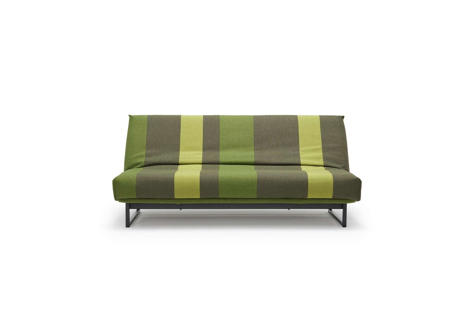 INNOVATION LIVING ™ 3-Sitzer Fraction Patchwork, Ein Farbklecks in der grauen Wirklichkeit grün