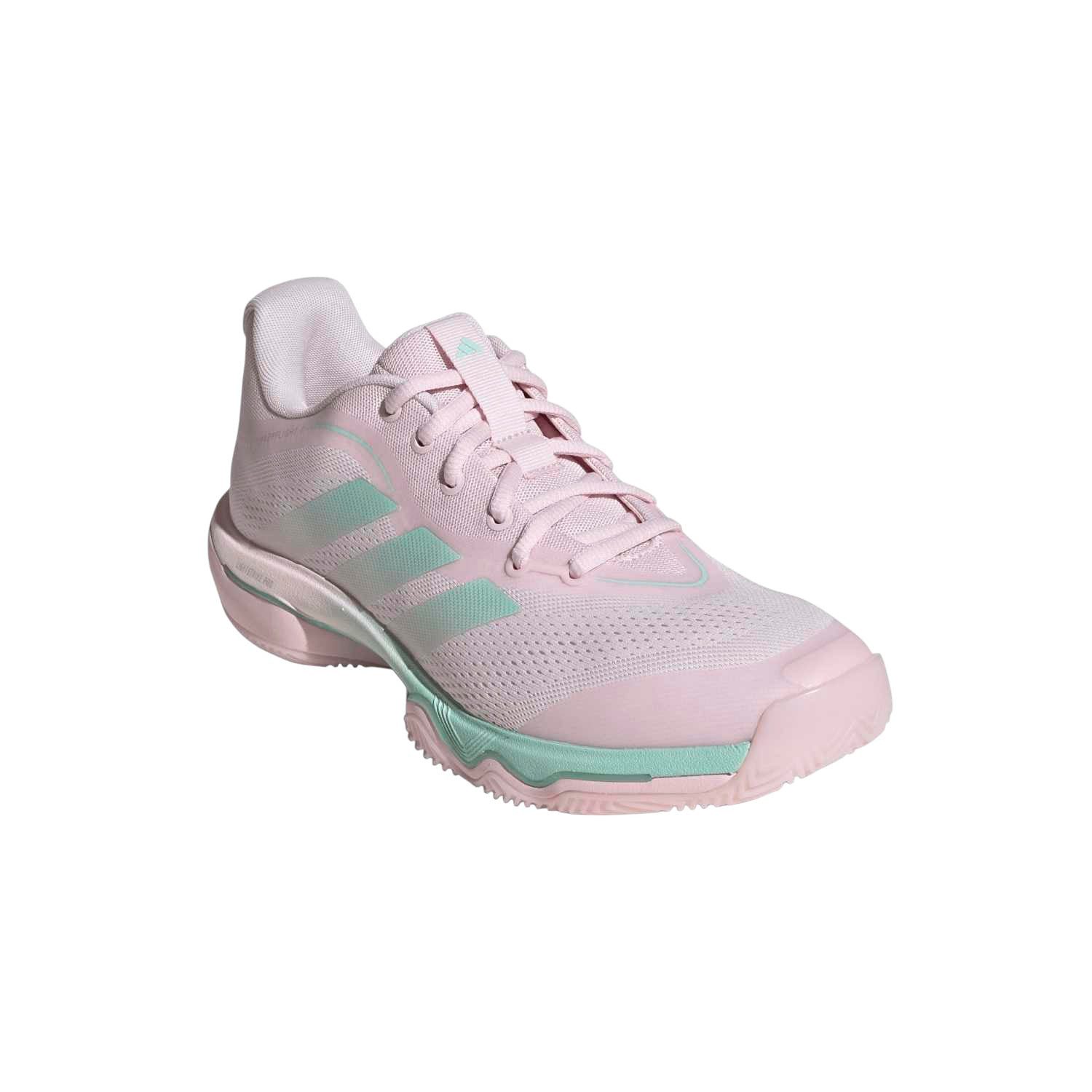 Hallen-Indoorschuhe CrazyFlight 7 hellpink/mintgrün Damen Badmintonschuh