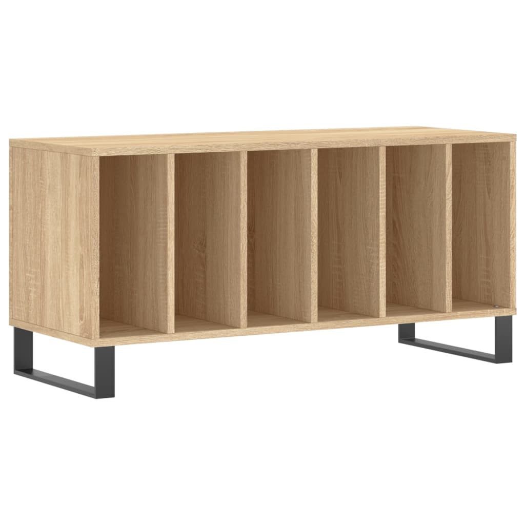 vidaXL Media-Regal Plattenschrank Sonoma-Eiche 100x38x48 cm Holzwerkstoff, günstig online kaufen