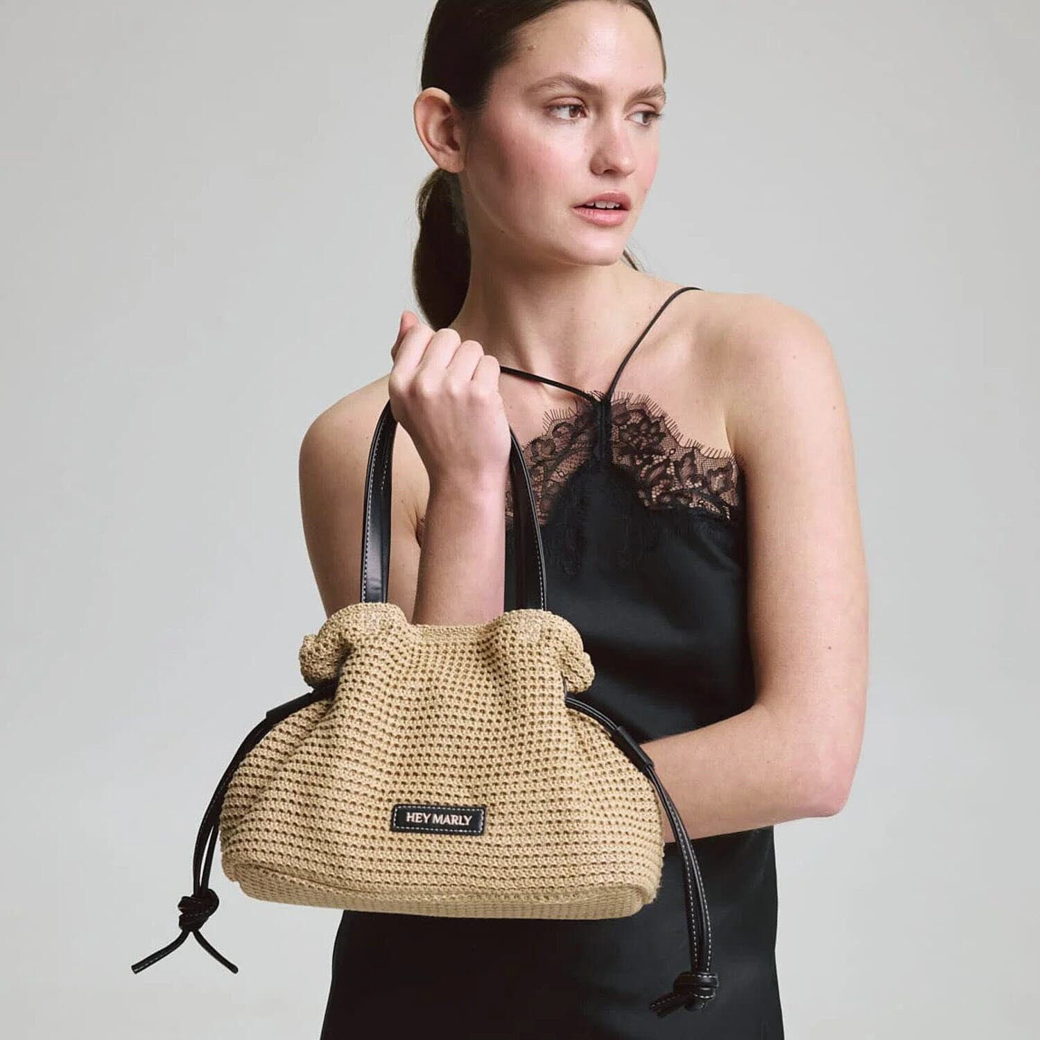 Hey Marly Handtasche Cool Companion Straw S