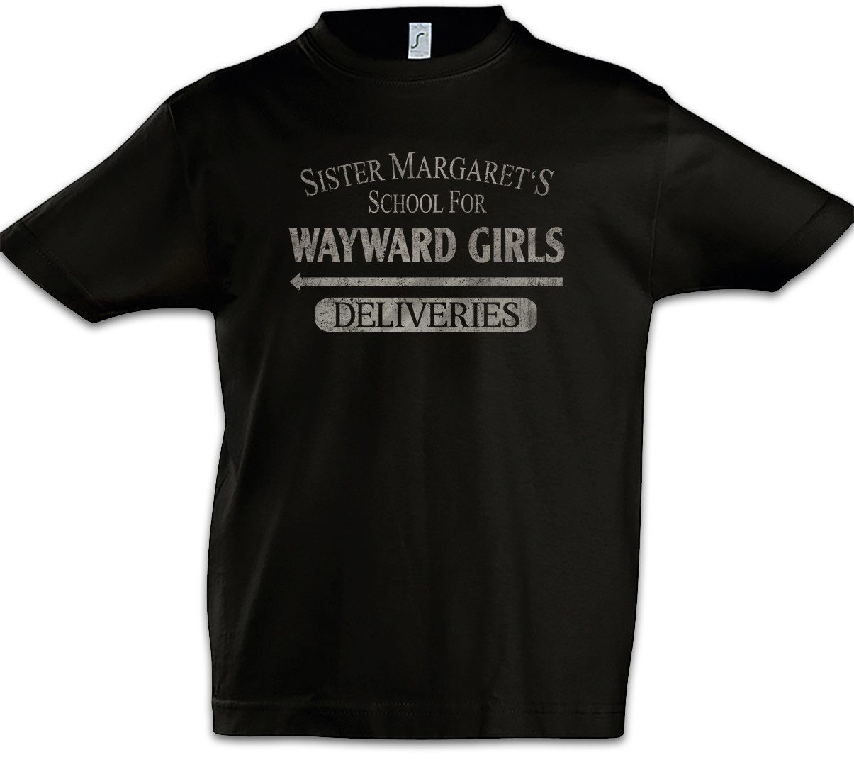 Print-Shirt Sister Margate's School Kinder T-Shirt Deliveries Mutant Mask Deadpool