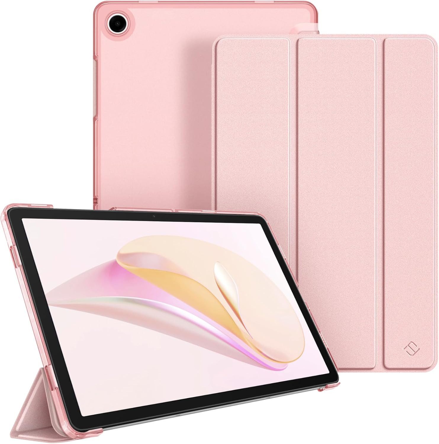 Fintie Tablet-Hülle für Samsung Galaxy Tab A11+ Plus 11" 2025 / Tab A9+ Plus 11 Zoll 2023 11 Zoll, Ultradünn Schutzhülle mit Translucent Rückseite in Matt-Optik Cover