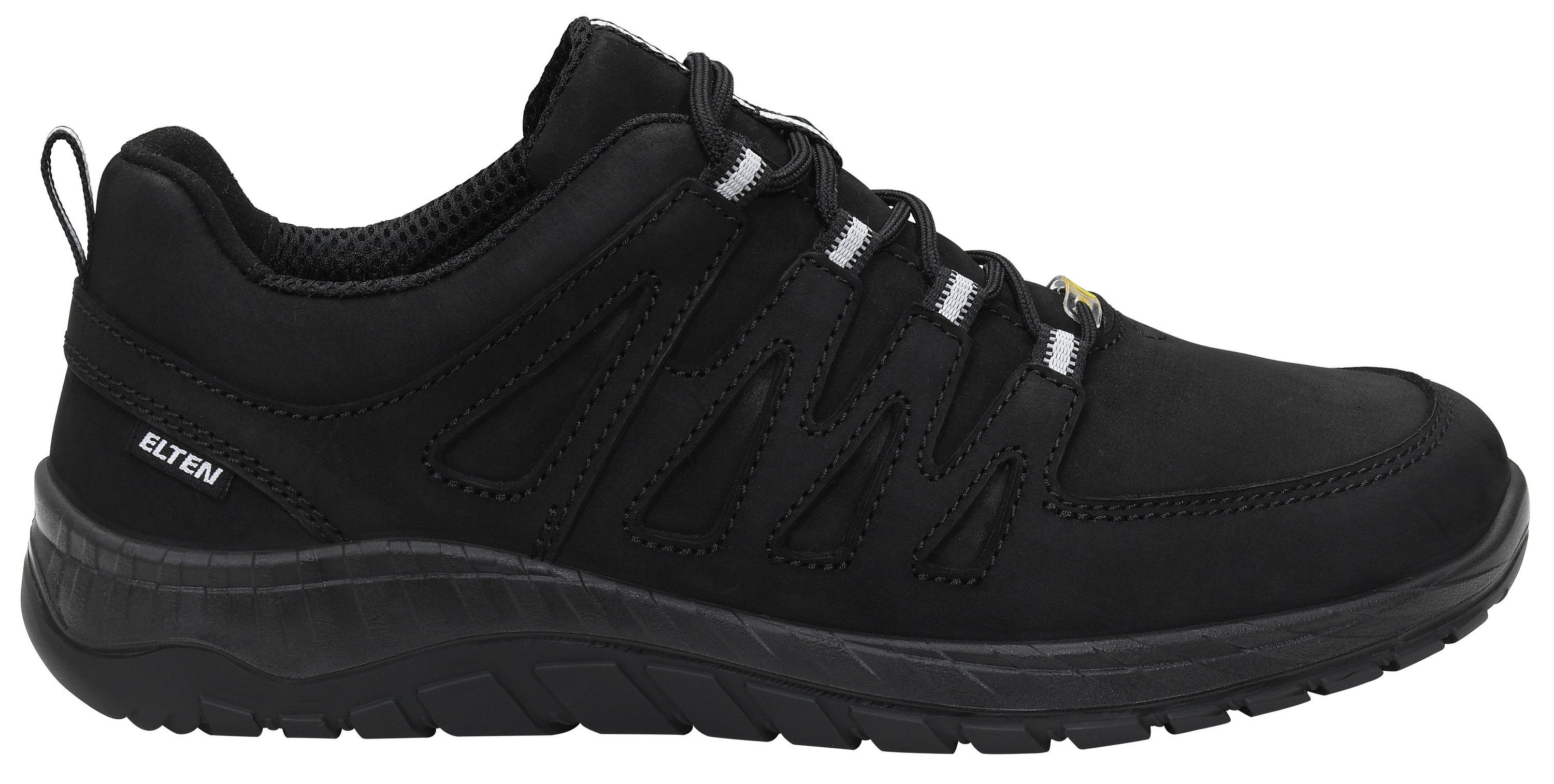 ELTEN MADDOX black leather Low ESD O2 Sicherheitsschuh (Schuhkarton, Paar)
