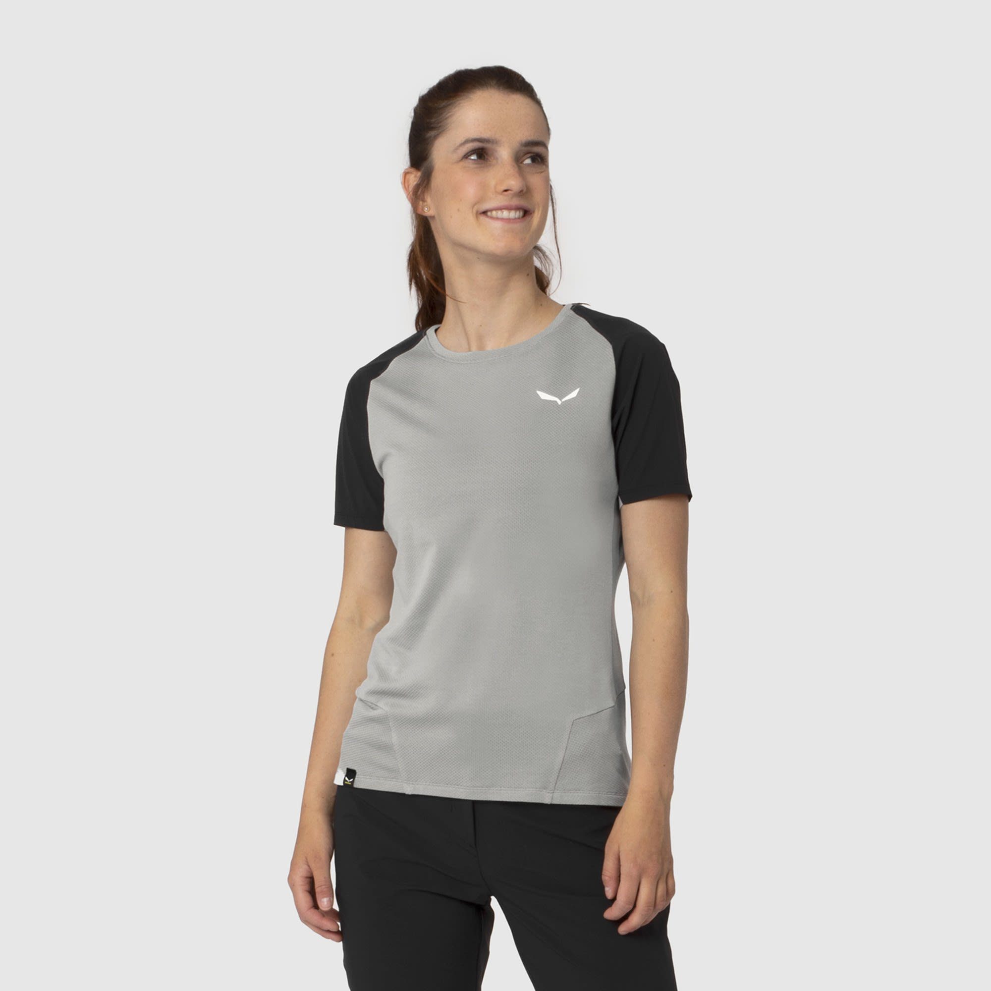 Salewa Damen Delta Pedroc T-Shirt T-shirt Salewa W Alloy Polartec