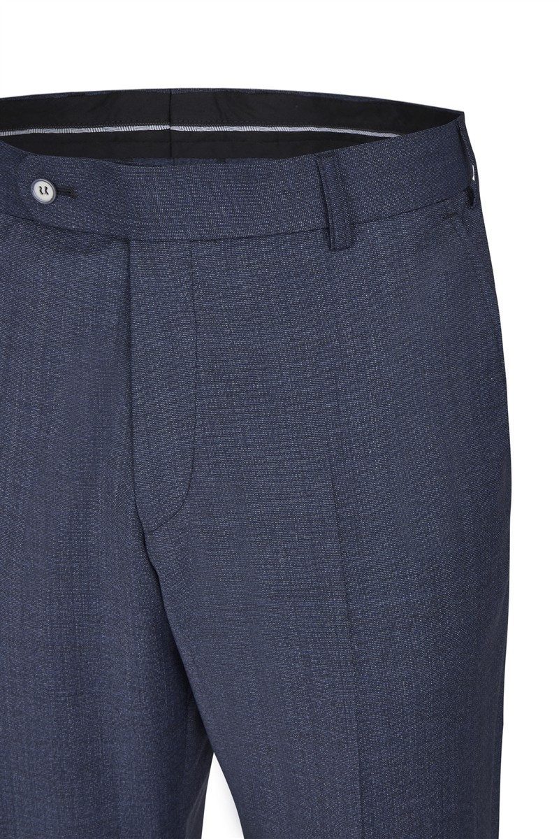 Atelier Torino Anzughose Atelier-Torino MIX&MATCH Herren Anzug-Hose Modern-Fit Dunkelblau