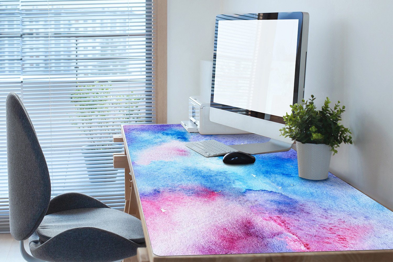 Tulup Mauspad XXL Schreibtischmatte Tischunterlage Büro Gaming Laptop 120 x 60 cm