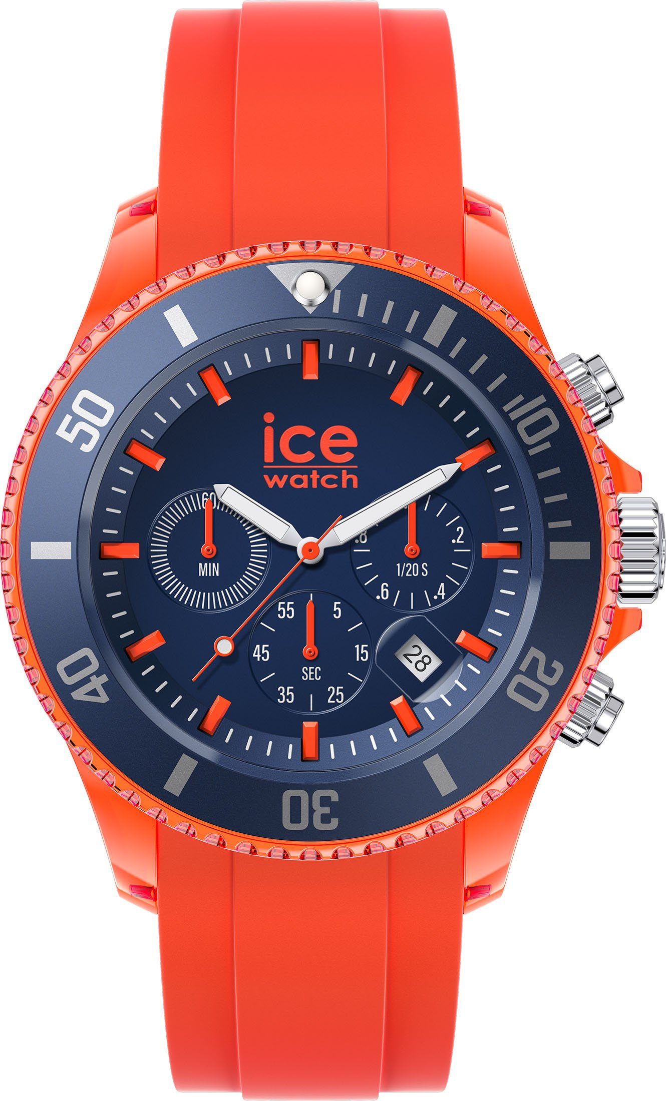 ice-watch Chronograph ICE chrono - Orange blue - Extra large - CH, 019845