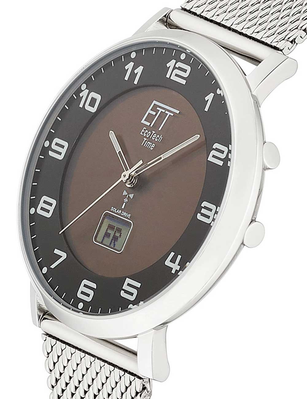 ETT Eco Tech Time Quarzuhr ETT Eco Tech Time EGS-11624-22MS Herrenuhr Atacama Solar Funkuhr ETT Eco Tech Time EGS-11624-22MS Herrenuhr Atacama Solar Funkuhr