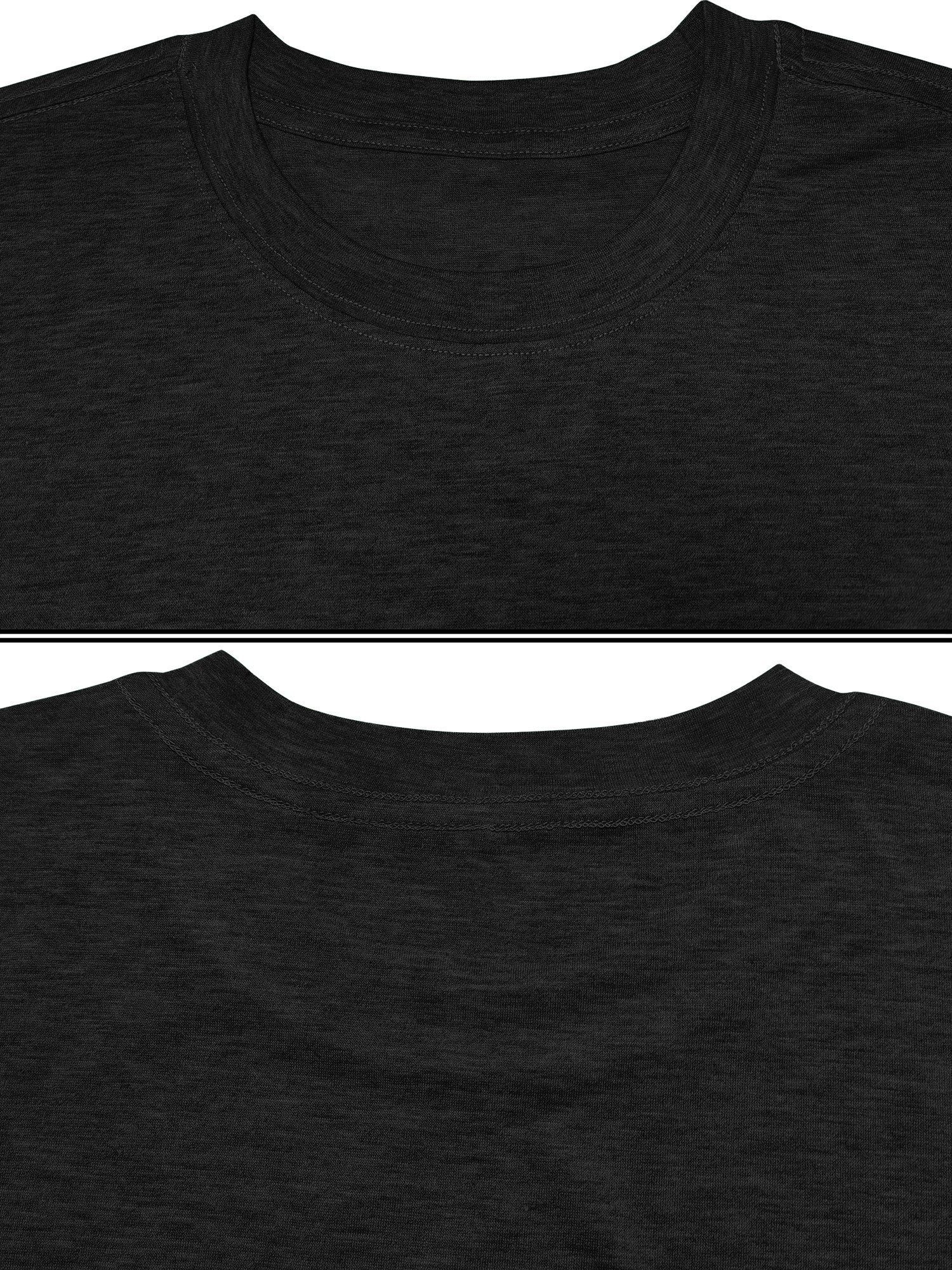 Rundhalsshirt Shirts Damen Casual Katze Ausgefallene bequemes t shirt