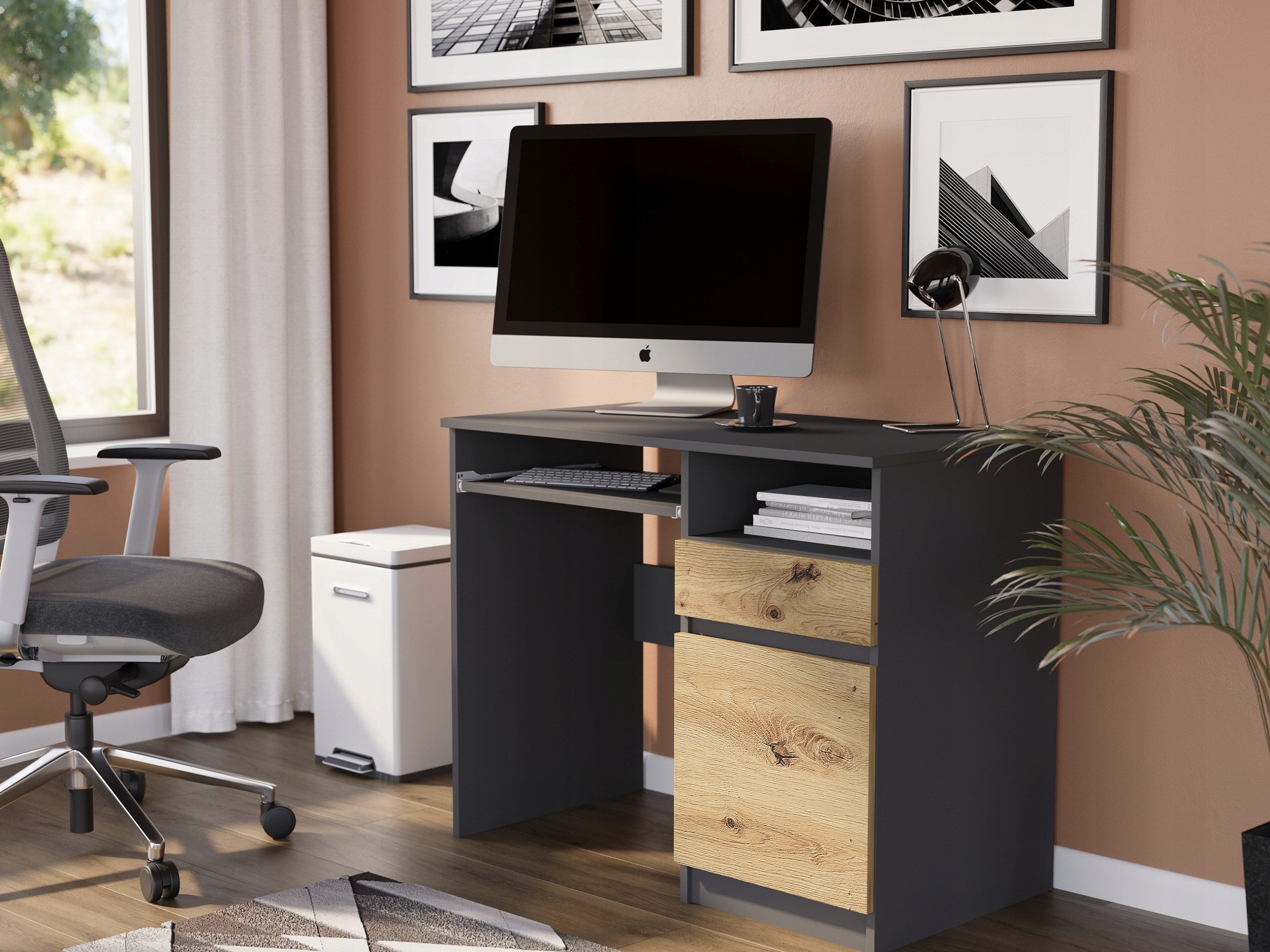 Home Collective Schreibtisch mit 1 Schublade günstig online kaufen