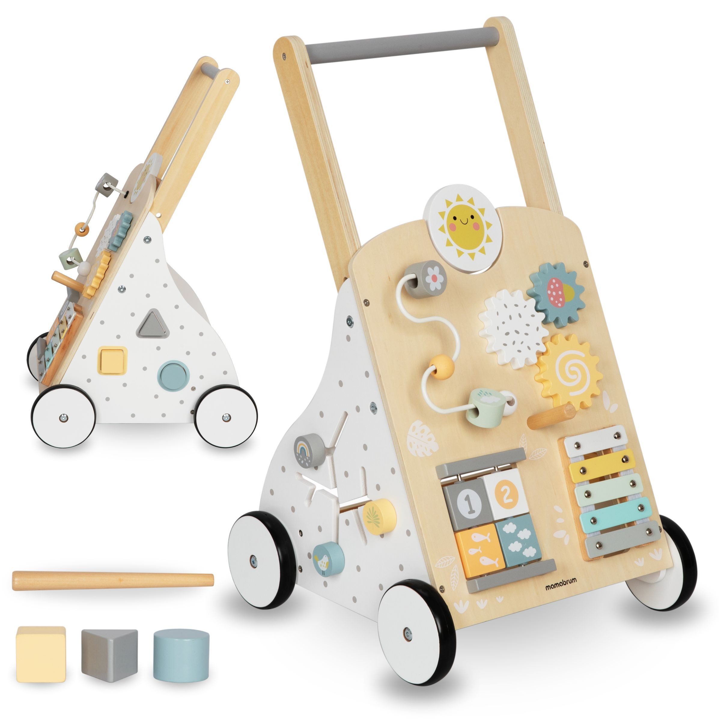 Mamabrum Lauflernhilfe Mamabrum Holz Kinderläufer Lernspielzeug günstig online kaufen