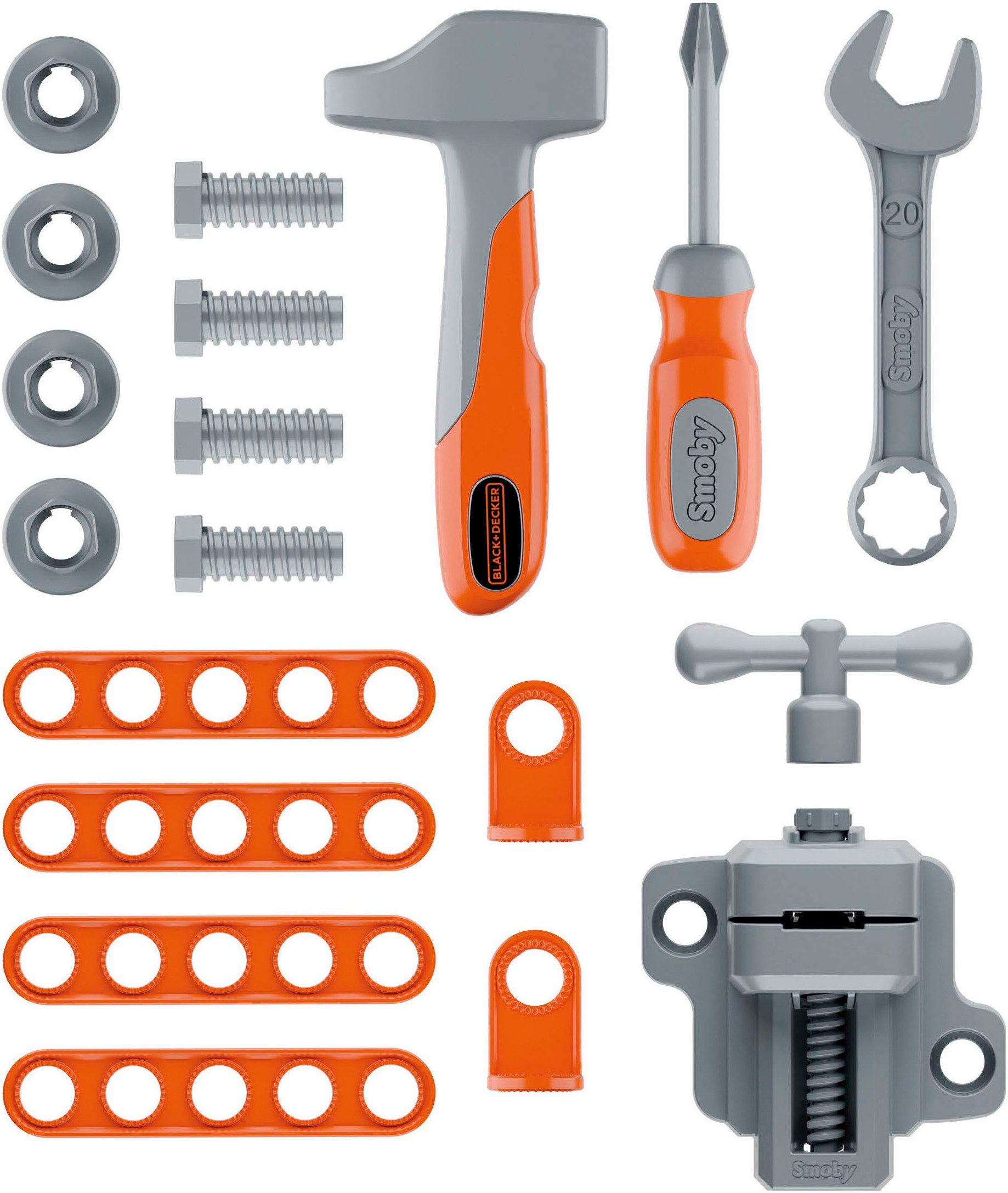 Smoby Spielwerkbank Black+Decker Werkbank, Made in Europe