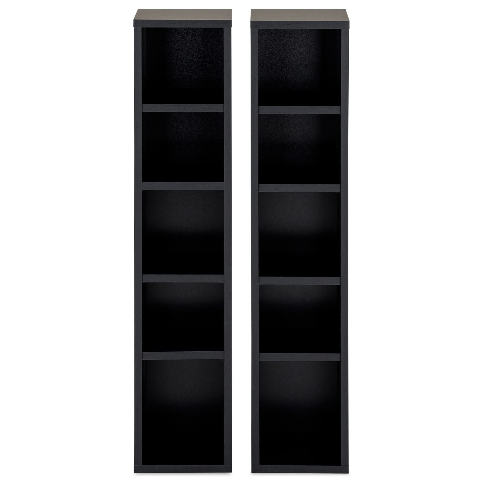 CARO-Möbel CD-Regal CHART, Medienregal aus 2 Modulen Medien Aufbewahrung, 1 günstig online kaufen