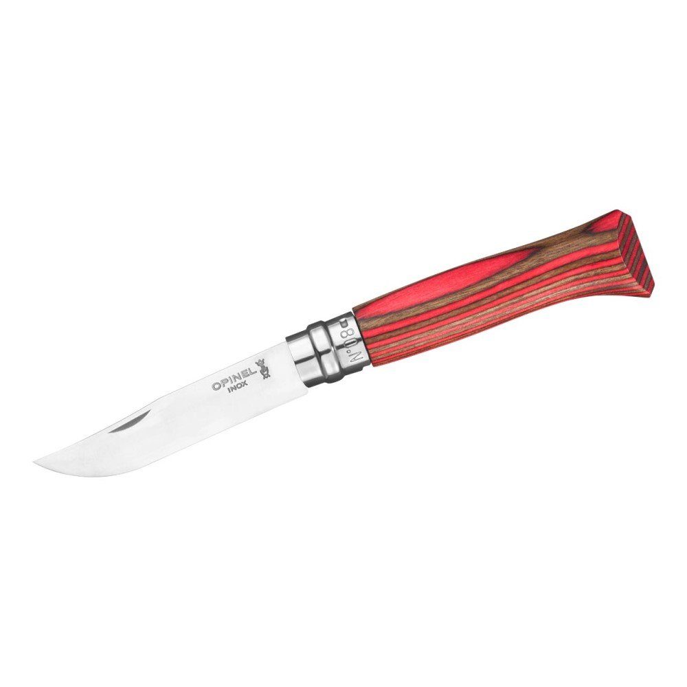 Opinel Taschenmesser, Opinel Taschenmesser No 08 Birke rot