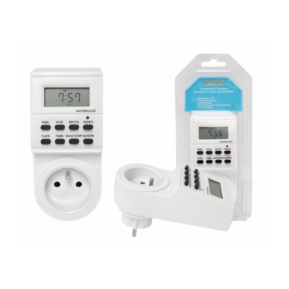 COFI 1453 Steckdose TS-EF1 Digitaler Timer - Einstellbare Steckdose - 230V