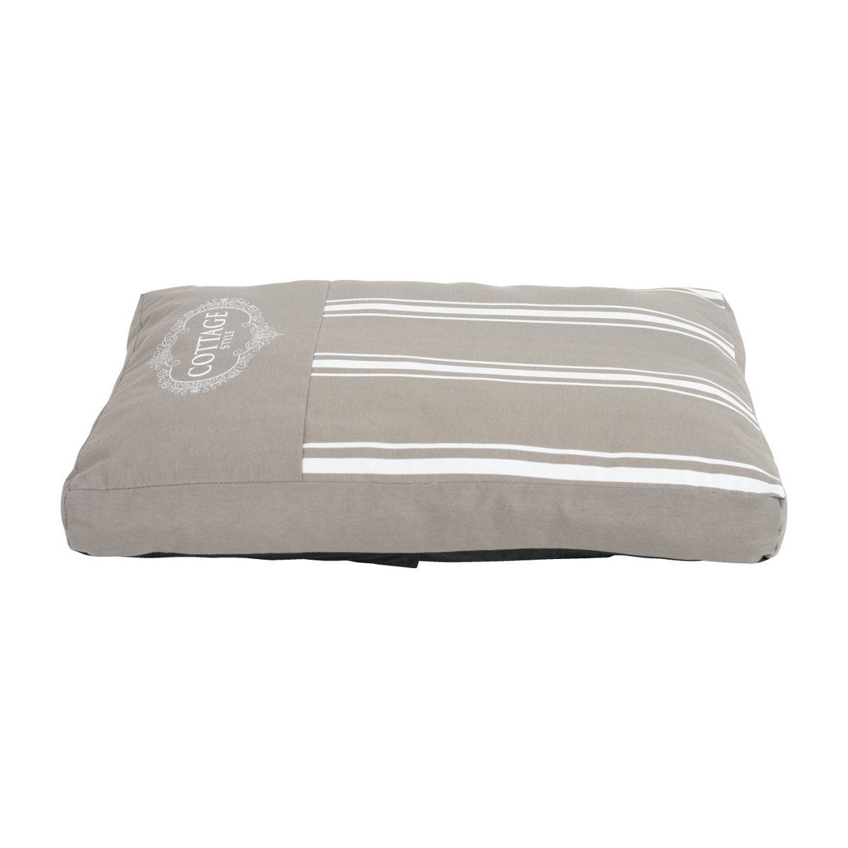 Zolux Tierkissen Kissen COTTAGE für Hunde & Katzen, grau, L, für Hunde & Katzen