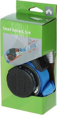 Kerbl Spanngurt Automatikzurrgurt SmartRetract, 25 mm/5 m, 350/700 kg, Spitzhaken