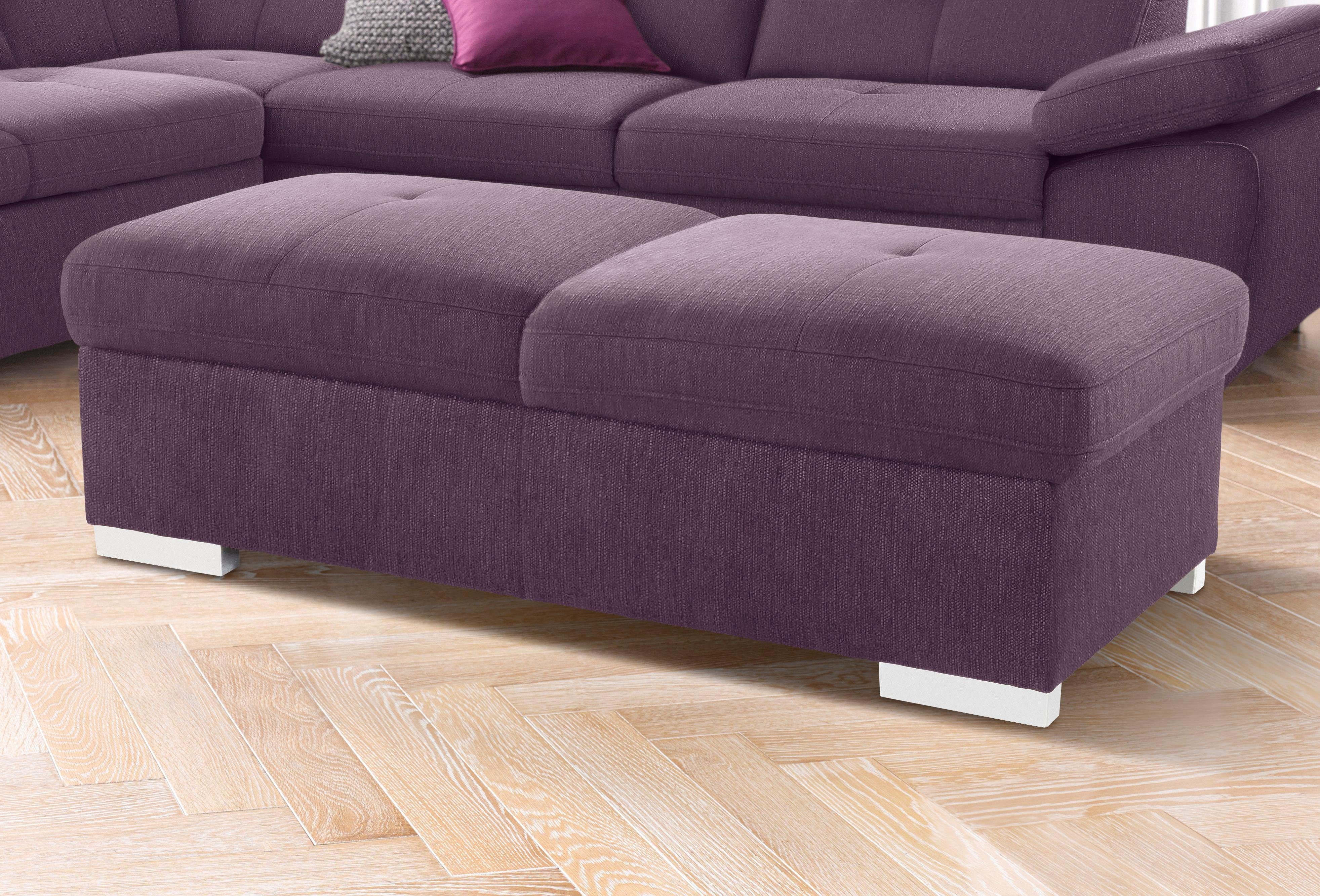 exxpo - sofa fashion Табуретки Spring Bankhocker, guter Sitzkomfort und tolle Verarbeitungsdetails