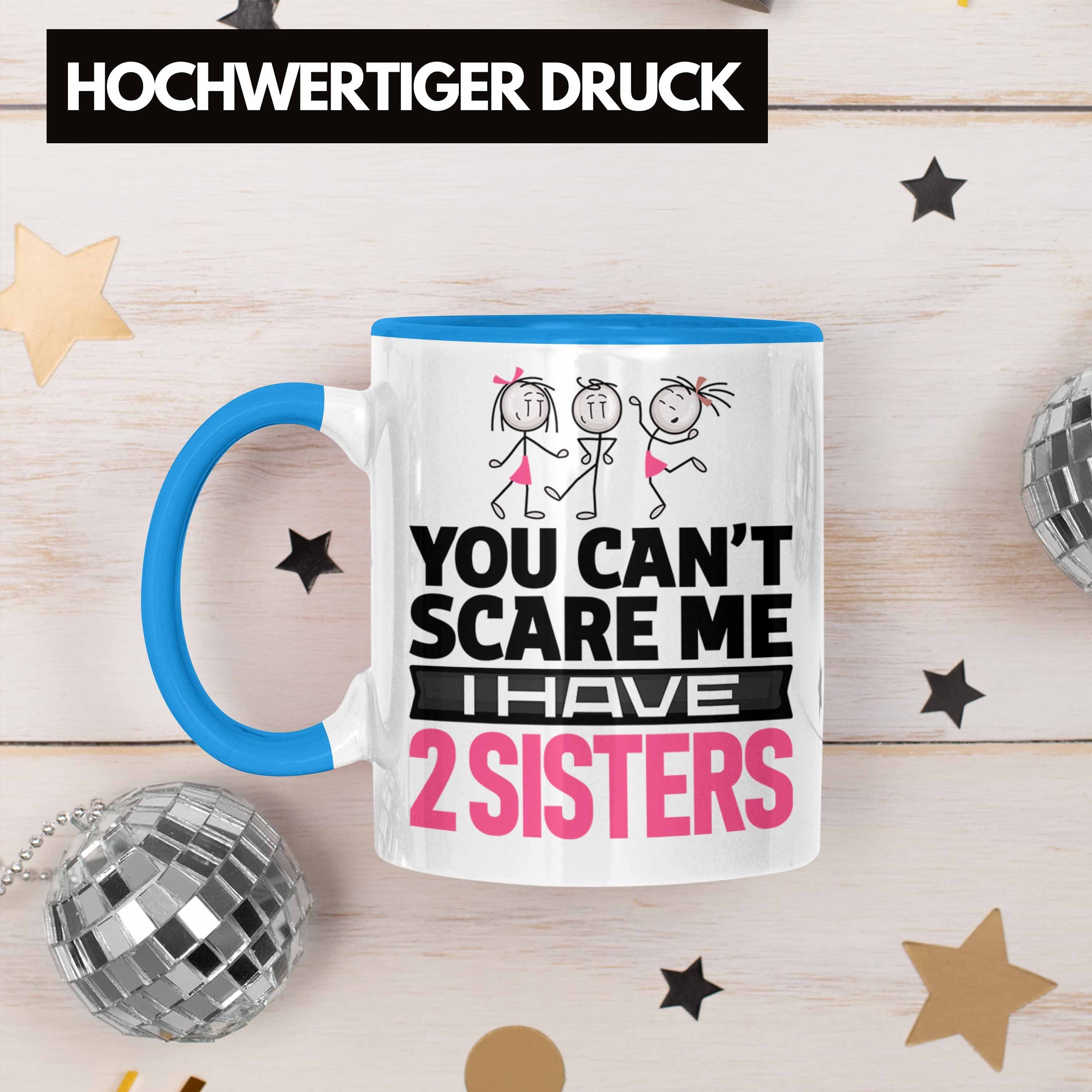 Geschwister Trendation Bruder Geschenk An von Geschenk Schwester Schwestern Blau Tasse Tasse
