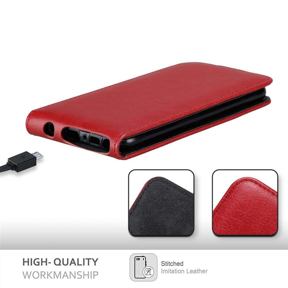 Cadorabo Handyhülle für Samsung Galaxy NOTE 9 Hülle Samsung Galaxy NOTE 9, Handy Schutzhülle, Klappbare Hülle, Kunstleder mit Magnetverschluss
