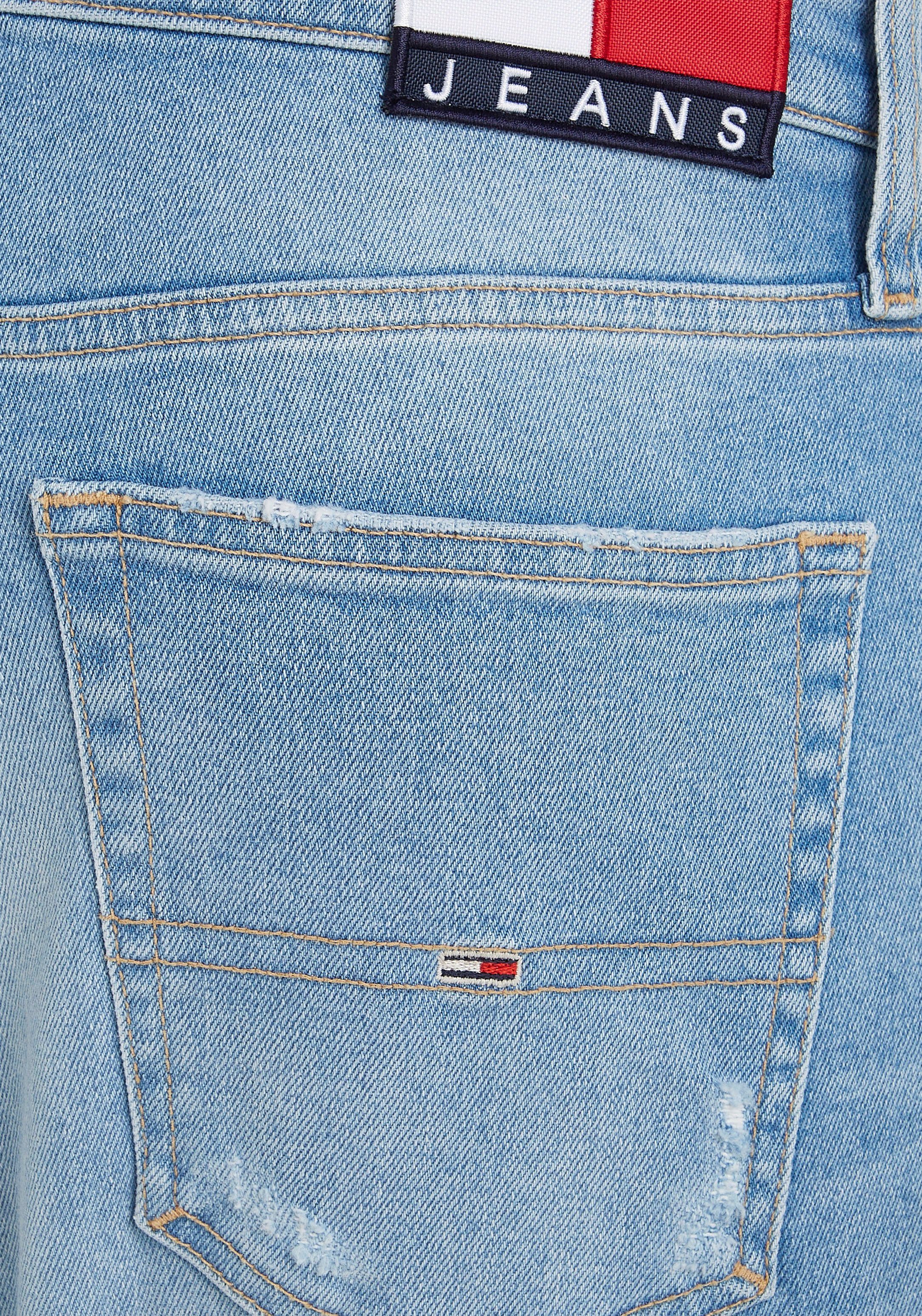 Jeans mit DenimLight BG7114 SLIM Slim-fit-Jeans Tommy Markenlabel TPRD AUSTIN