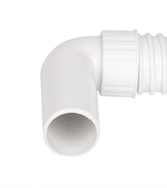 BigDean Siphon Flexibler Röhrensiphon Ablaufgarnitur Geruchsverschluss
