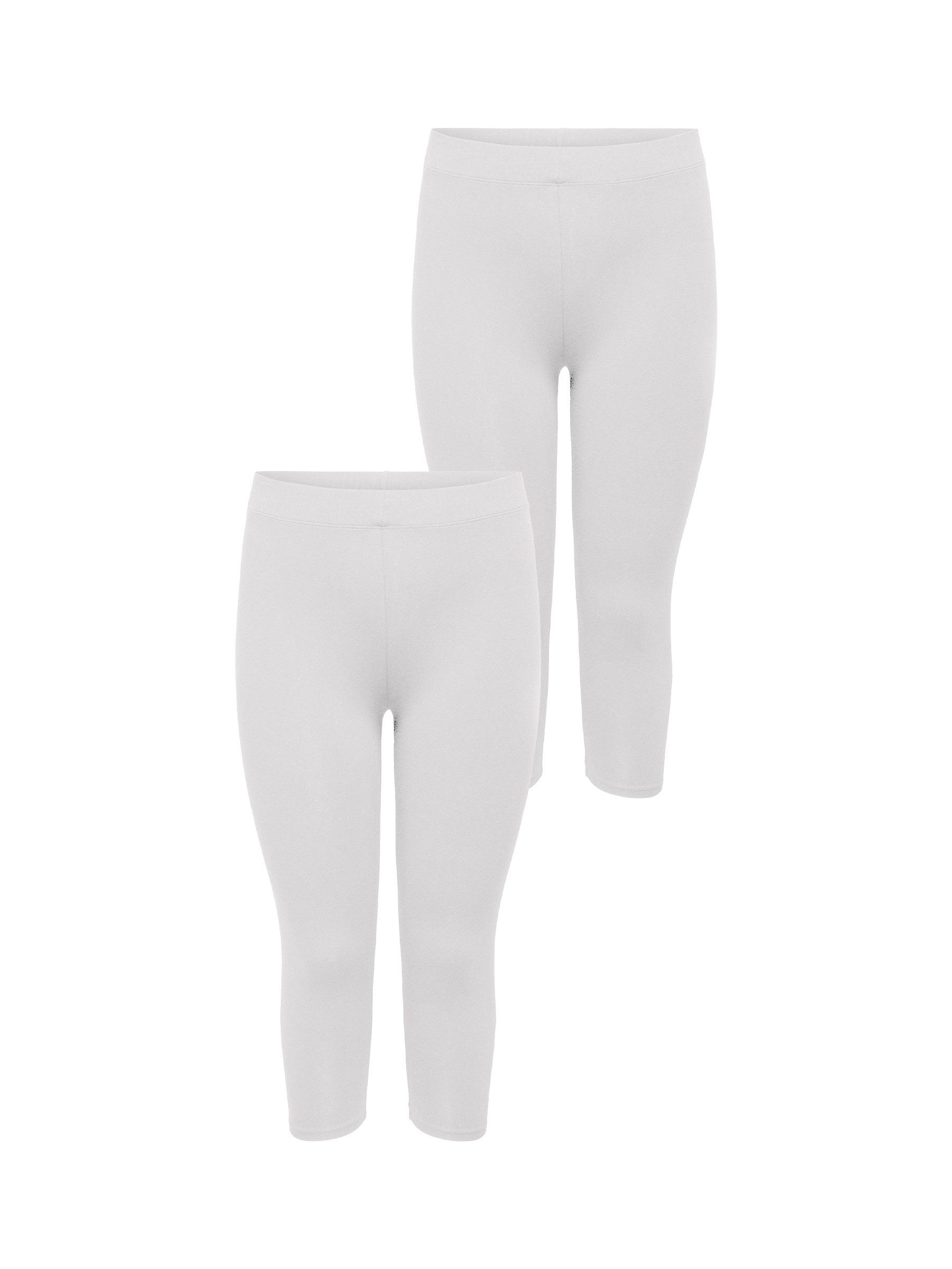 ONLY CARMAKOMA Leggings 2er-SET 3/4 Stretch günstig online kaufen