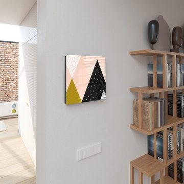 Primedeco Schlüsselkasten Magnetpinnwand und Memoboard mit Glasfront Motiv Pyramiden digital (1 St)