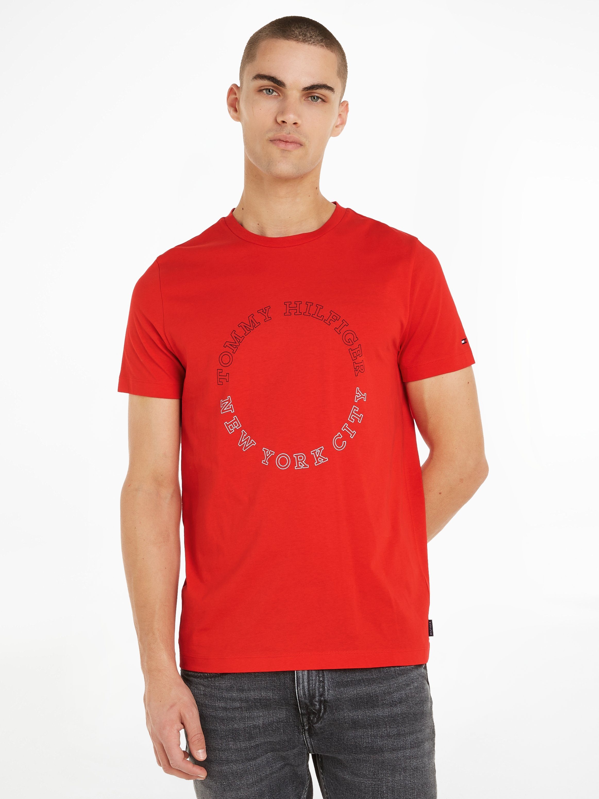 Tommy Hilfiger T-Shirt MONOTYPE ROUNDLE Fireworks TEE