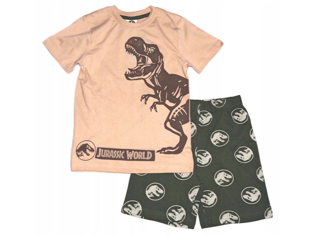 Jurassic World Shorty Jurassic World kurzer Schlafanzug Pyjama Dinosaurier günstig online kaufen