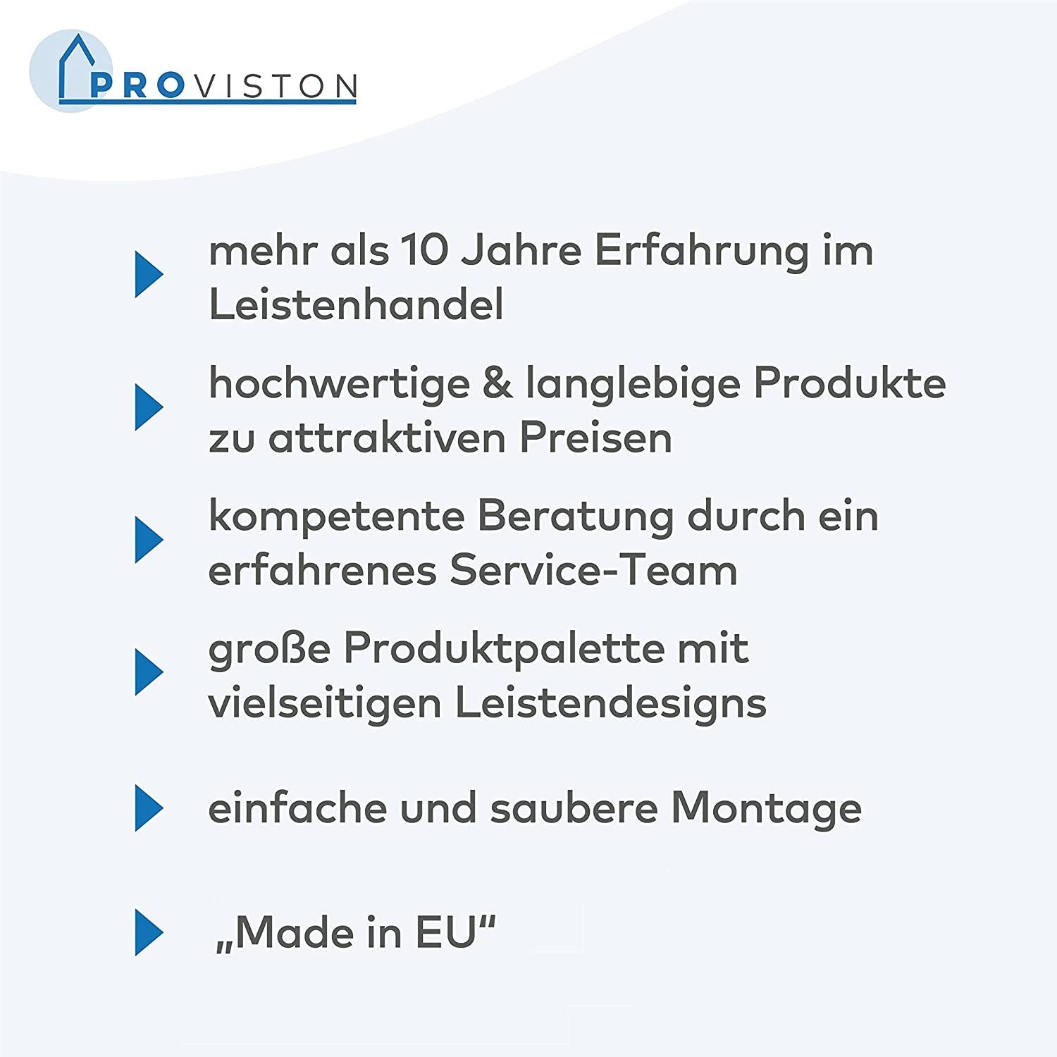 PROVISTON Treppenkantenprofil Aluminium, 40 x 30 günstig online kaufen