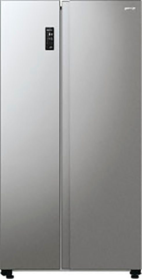 GORENJE Side-by-Side silber NRR Kompressor EAXL, cm cm 178,6 9185 breit, Inverter hoch, 91