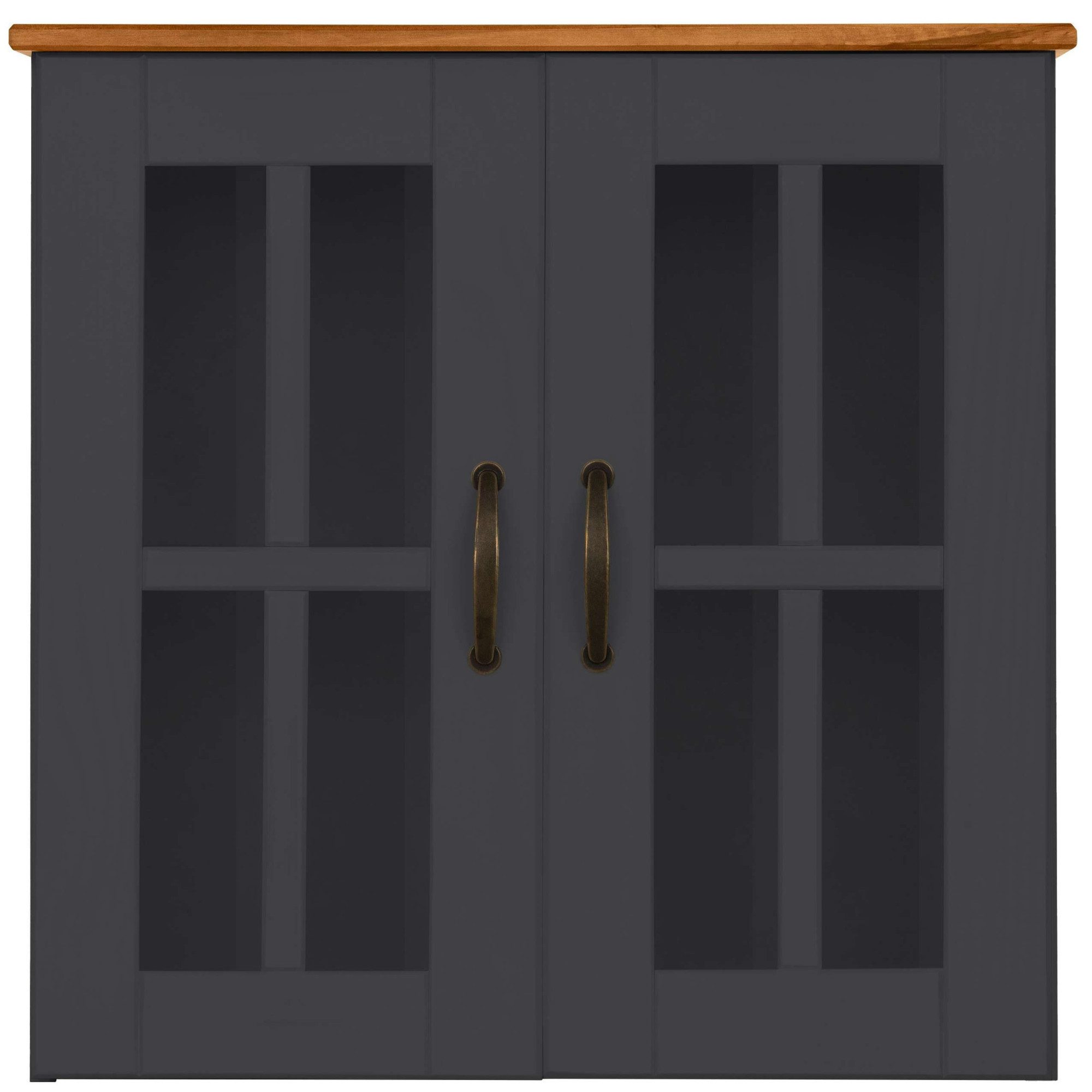 Home affaire Hängeschrank Rodby FSC®-zertifiziertes Massivholz, Griffe Metall, Breite 60cm, Höhe 60cm