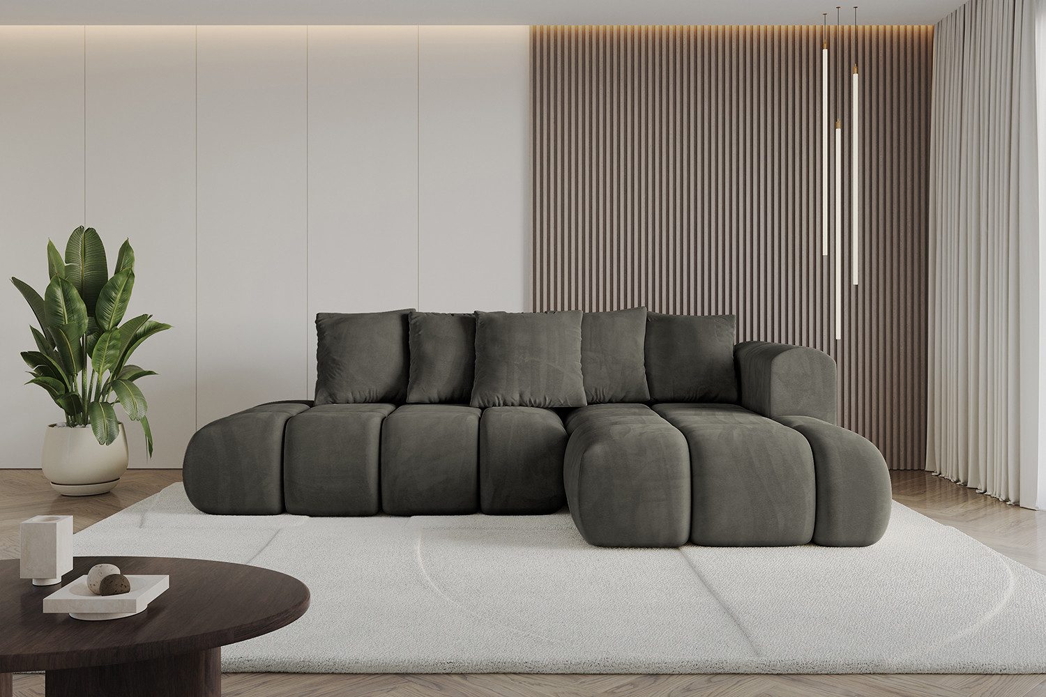 ALTDECOR Ecksofa CLOUD-L-v1, Couch mit Schlaffunktion, günstig online kaufen