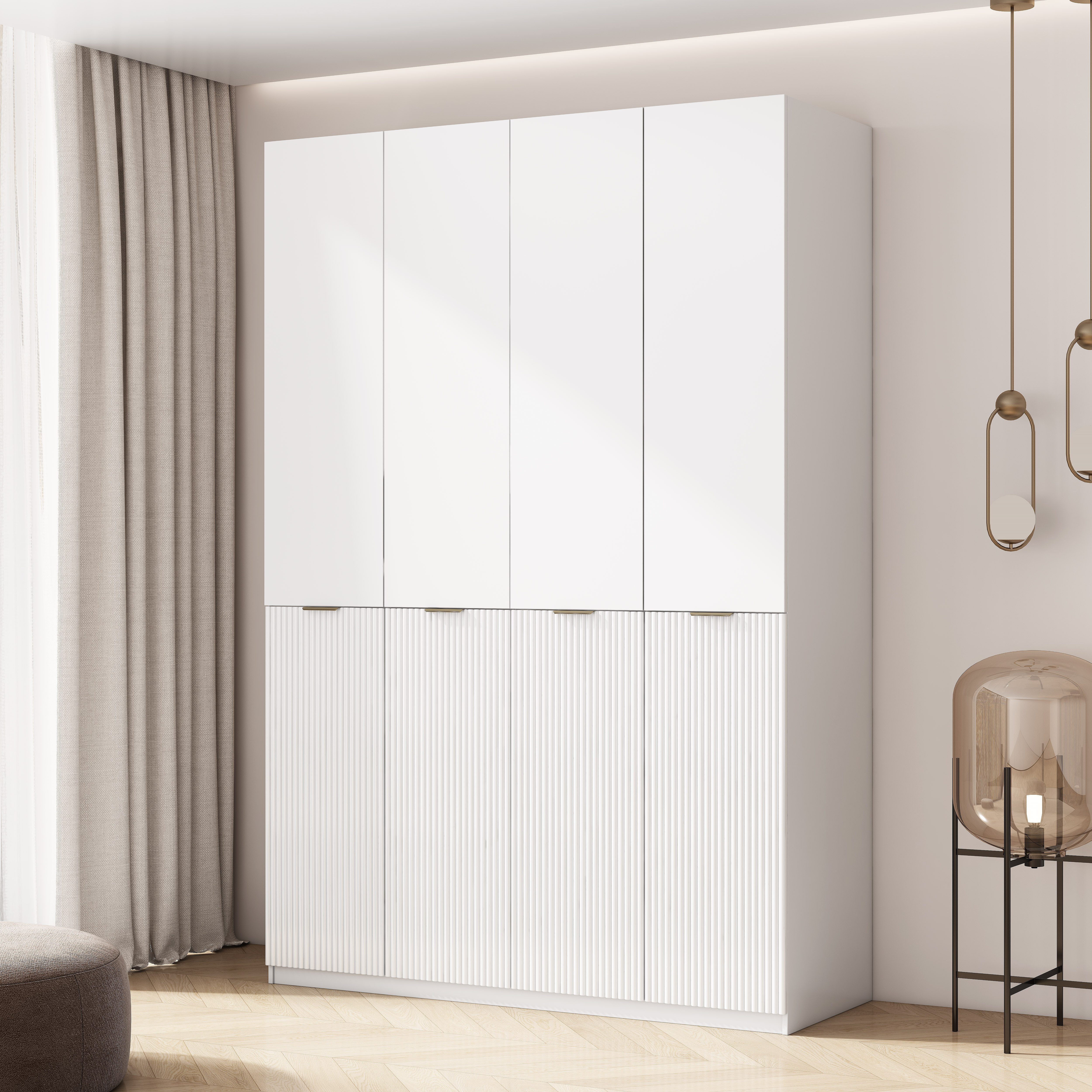 OTTO home Kleiderschrank Jorella Schlafzimmerschrank Garderobe mit Softclose (moderner Schrank mit Premium Ausstattung) eleganter …