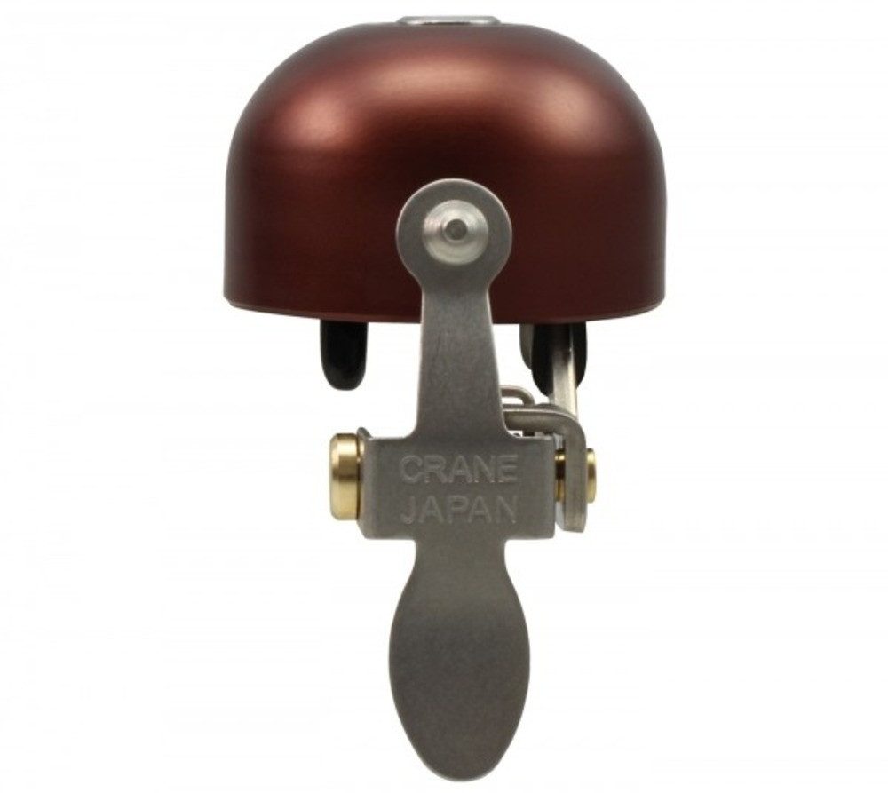 Fahrradklingel E-NE Brown, Ø Klemmung: 22.2mm bis 31.8mm