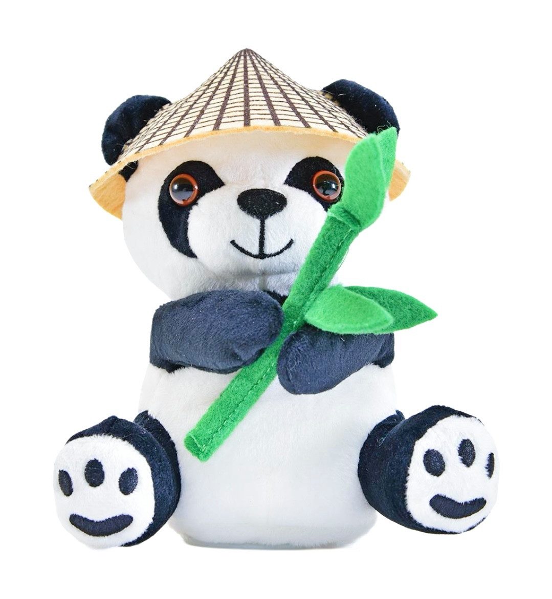 Teddybär Puppe Mit Abnehmbarer Mütze – 35 Cm, Plüschtier | Süßes Kuscheltier Für Kinder & Babys