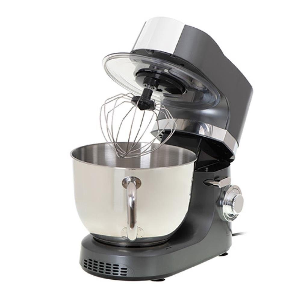 Adler Küchenmaschine, 7L Edelstahlschüssel 6 Rührgeschwindigkeiten Multifunktional