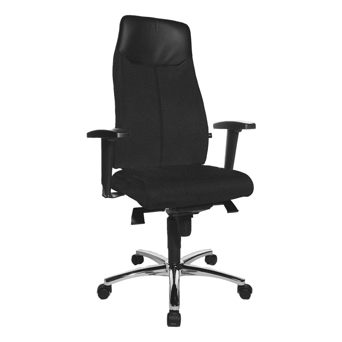 TOPSTAR Schreibtischstuhl High Sit Up, mit Armlehnen und Kopfstütze
