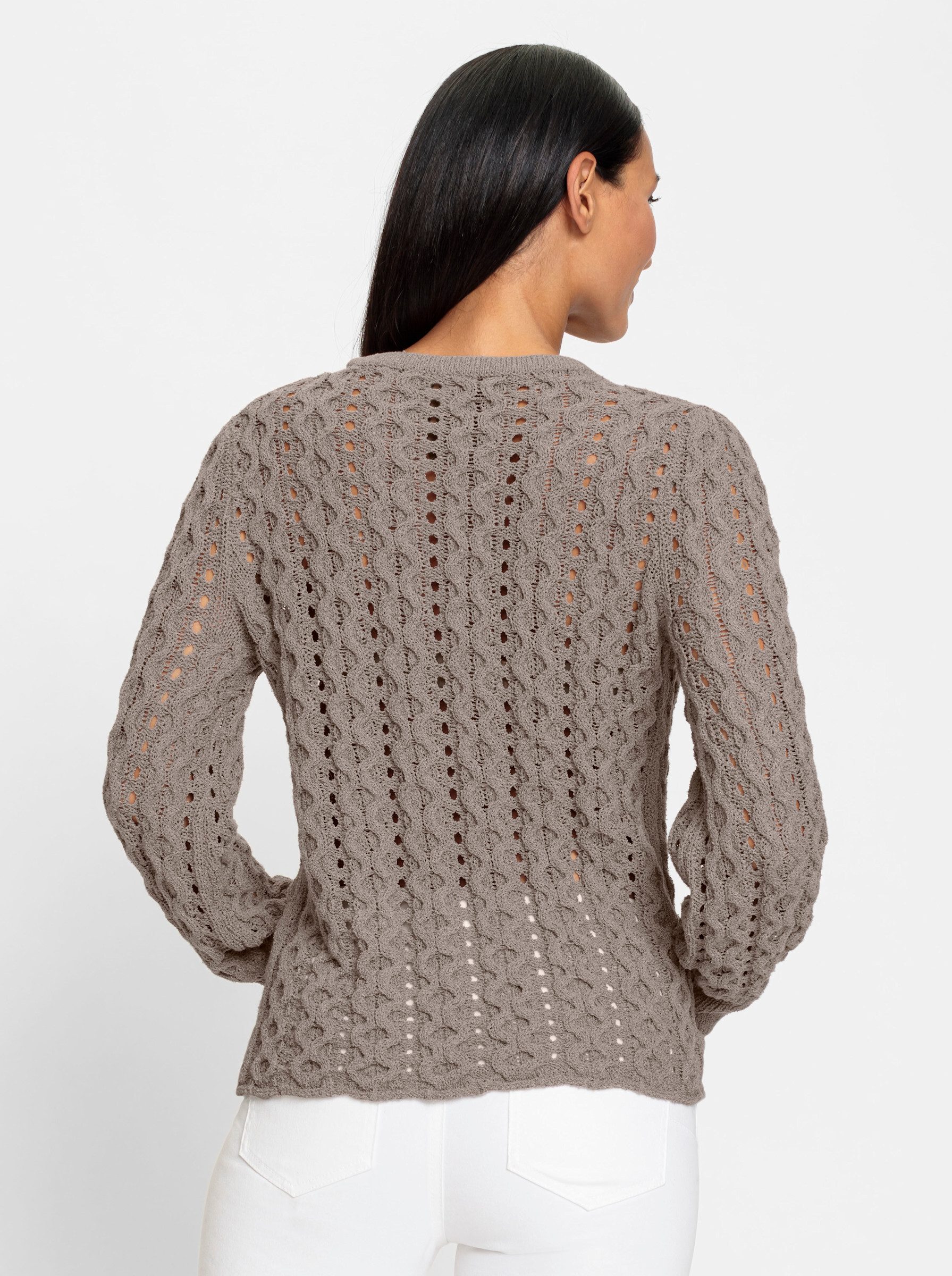 heine Strickpullover Ajourpullover günstig online kaufen